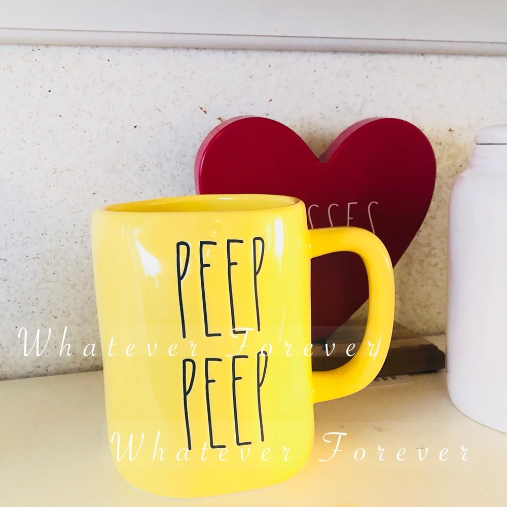 Peep peep yellow Rae Dunn Mug
